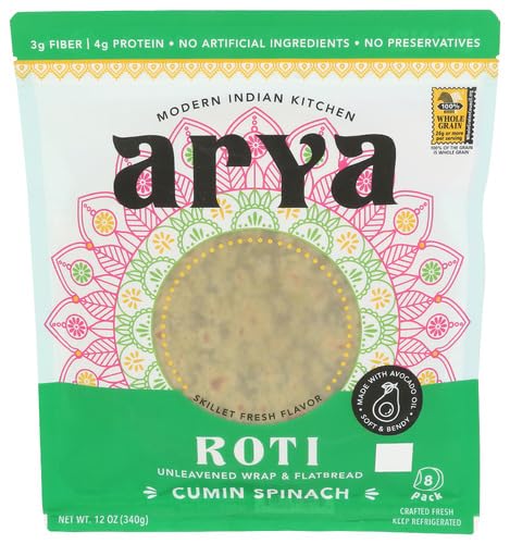 Arya Roti Cumin Spinach (2-Pack)
