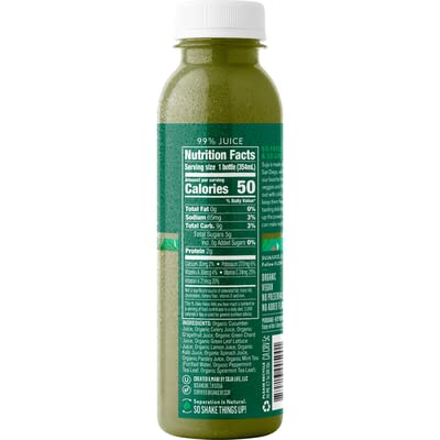 Suja Uber Greens Organic Vegan Fruit & Vegetable Juice, 12 oz (Pack of 6)