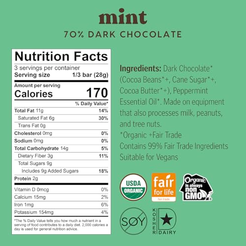70% Chocolate Sea Salt Dark Bar