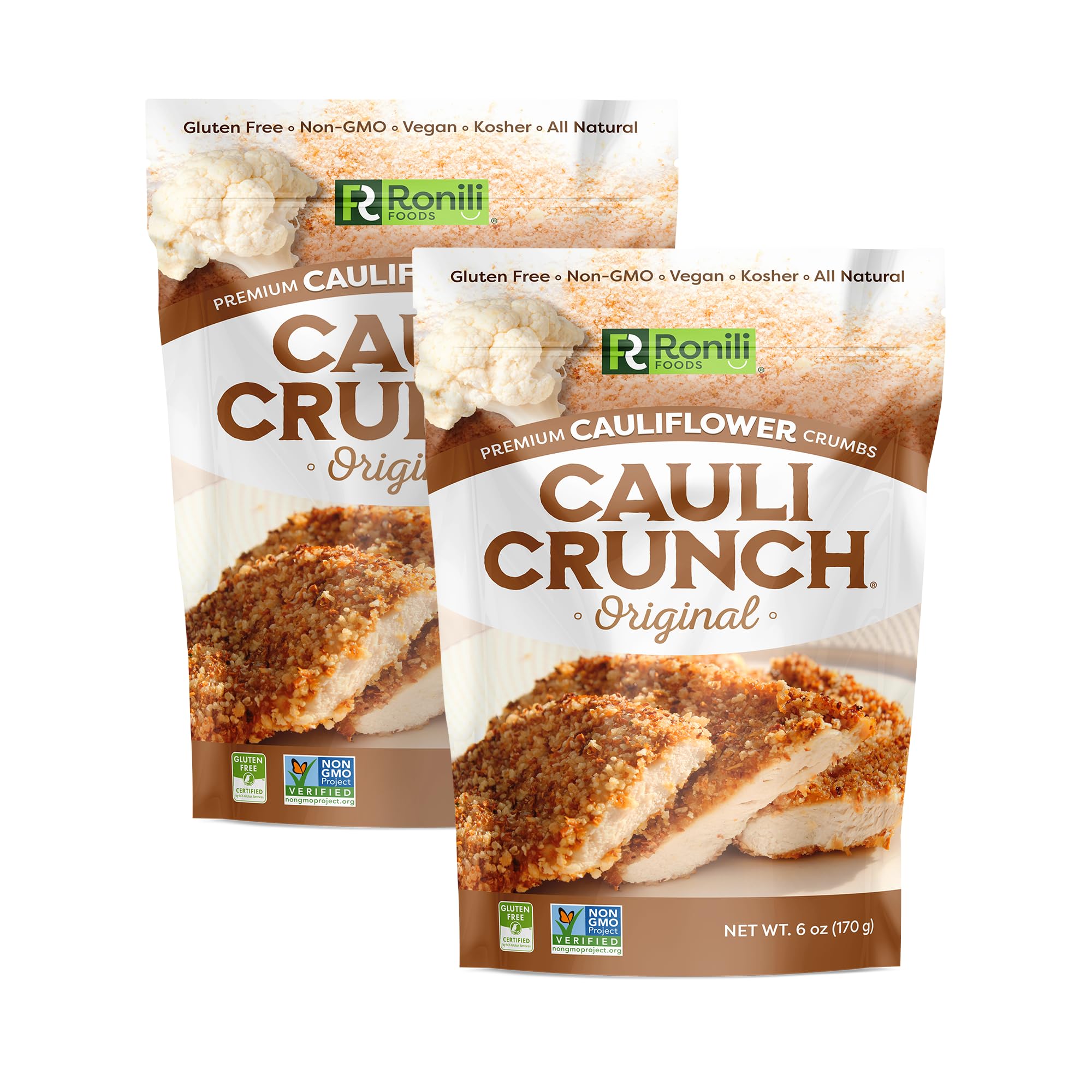 Original Cauliflower Bread Crumbs – Bread-Free Breadcrumbs Certified +