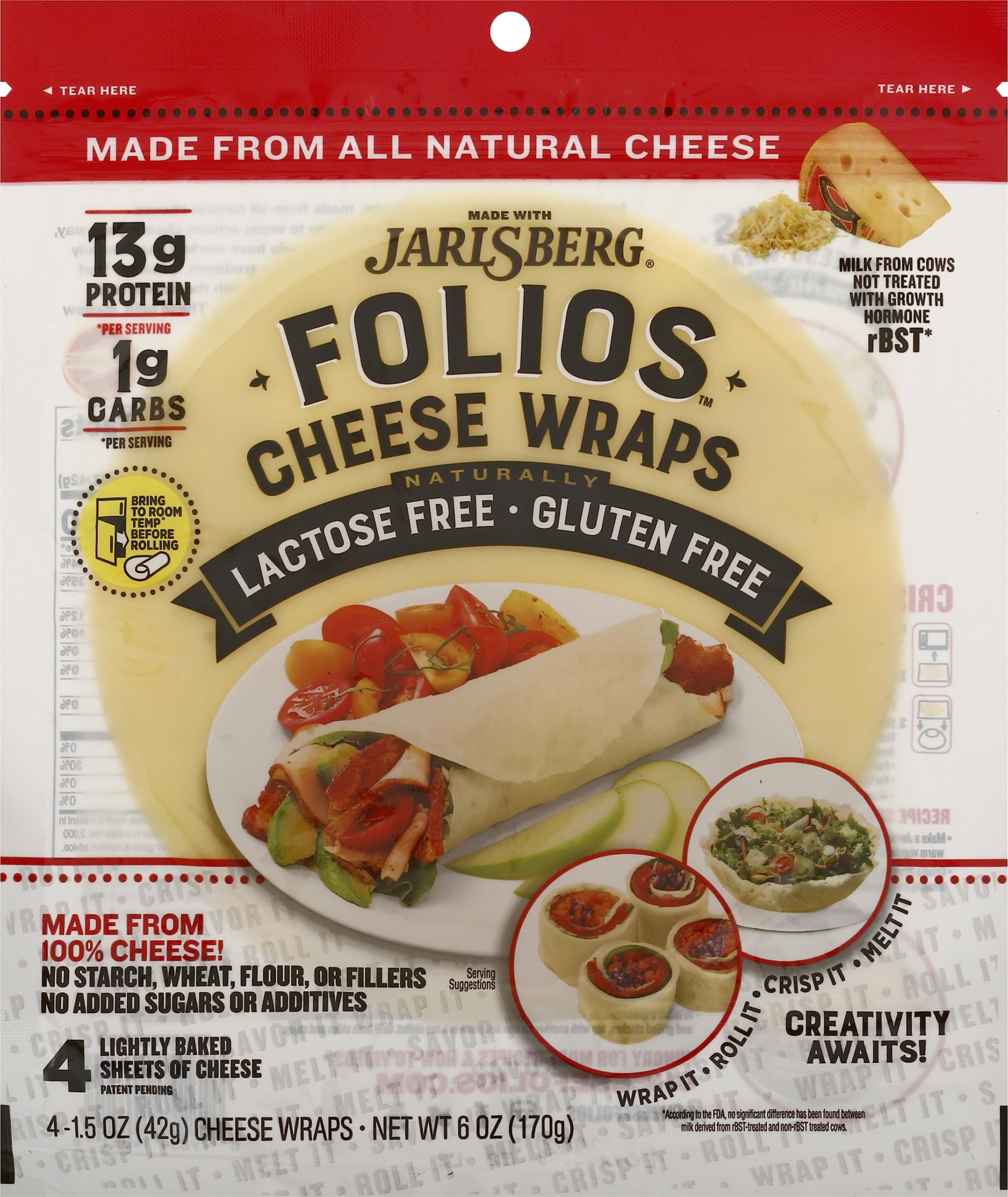Cheese Wraps Jarlsberg Wraps