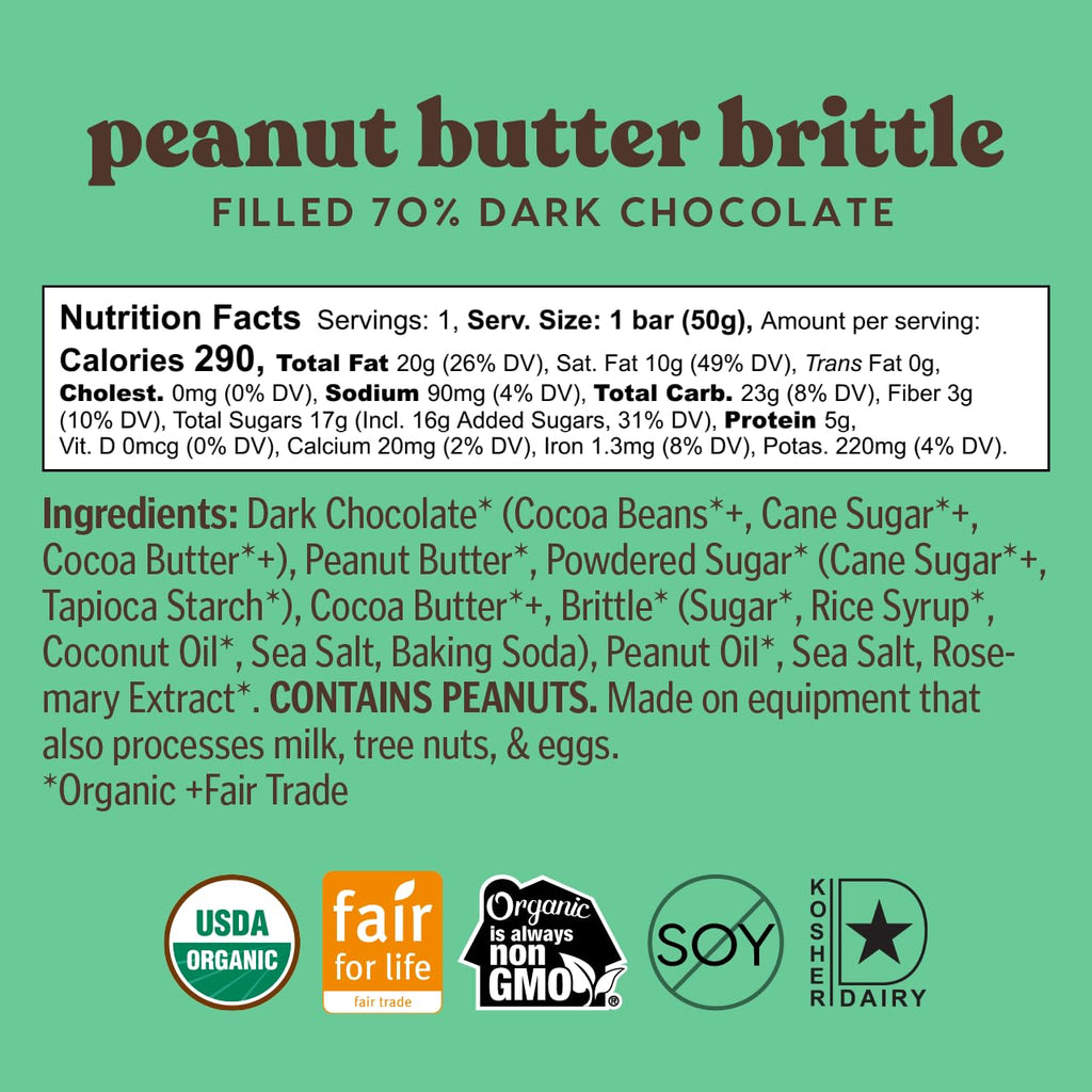 Cashew Caramel Hazenut Crunch Peanut Brittle Chocolate