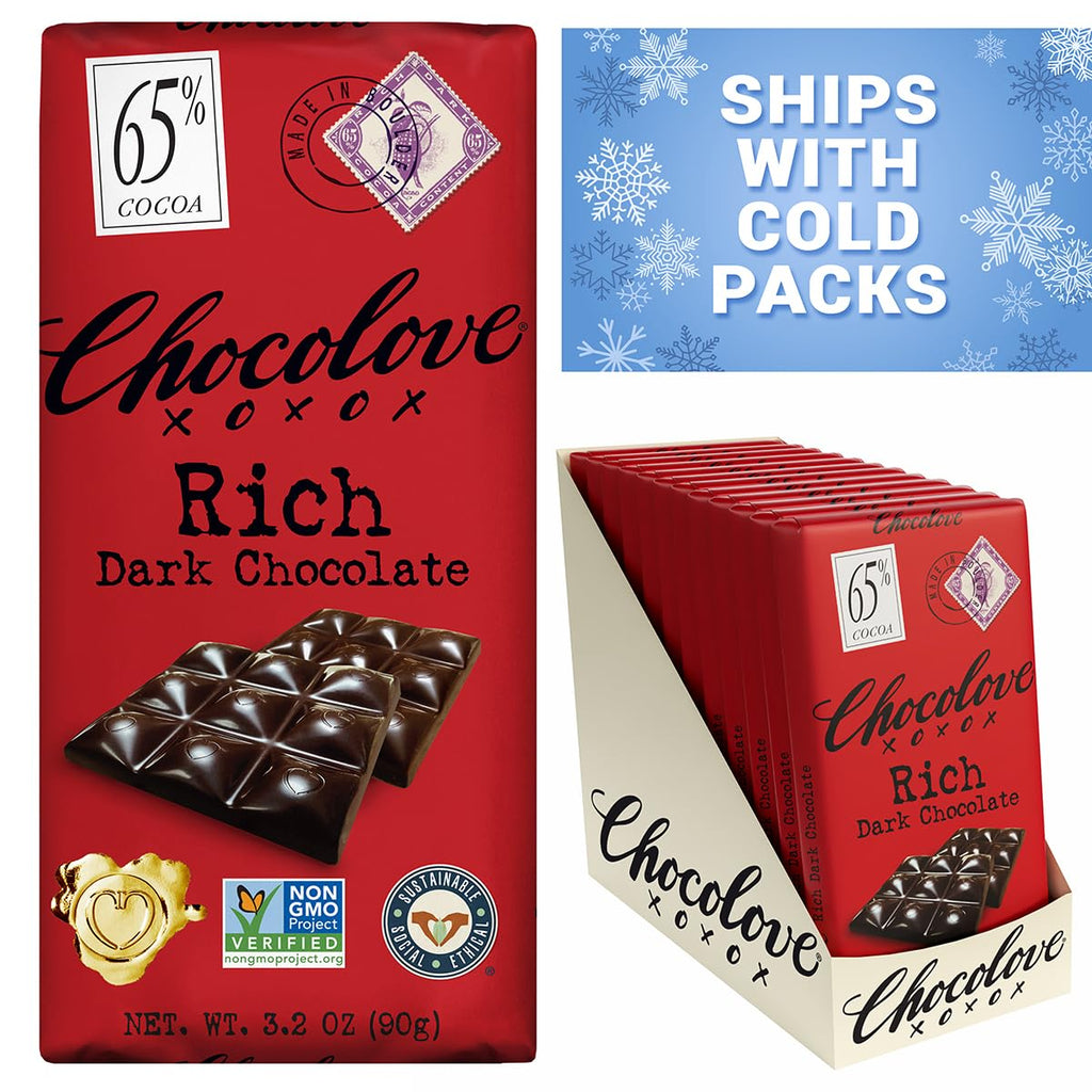 Rich Dark Chocolate Bars