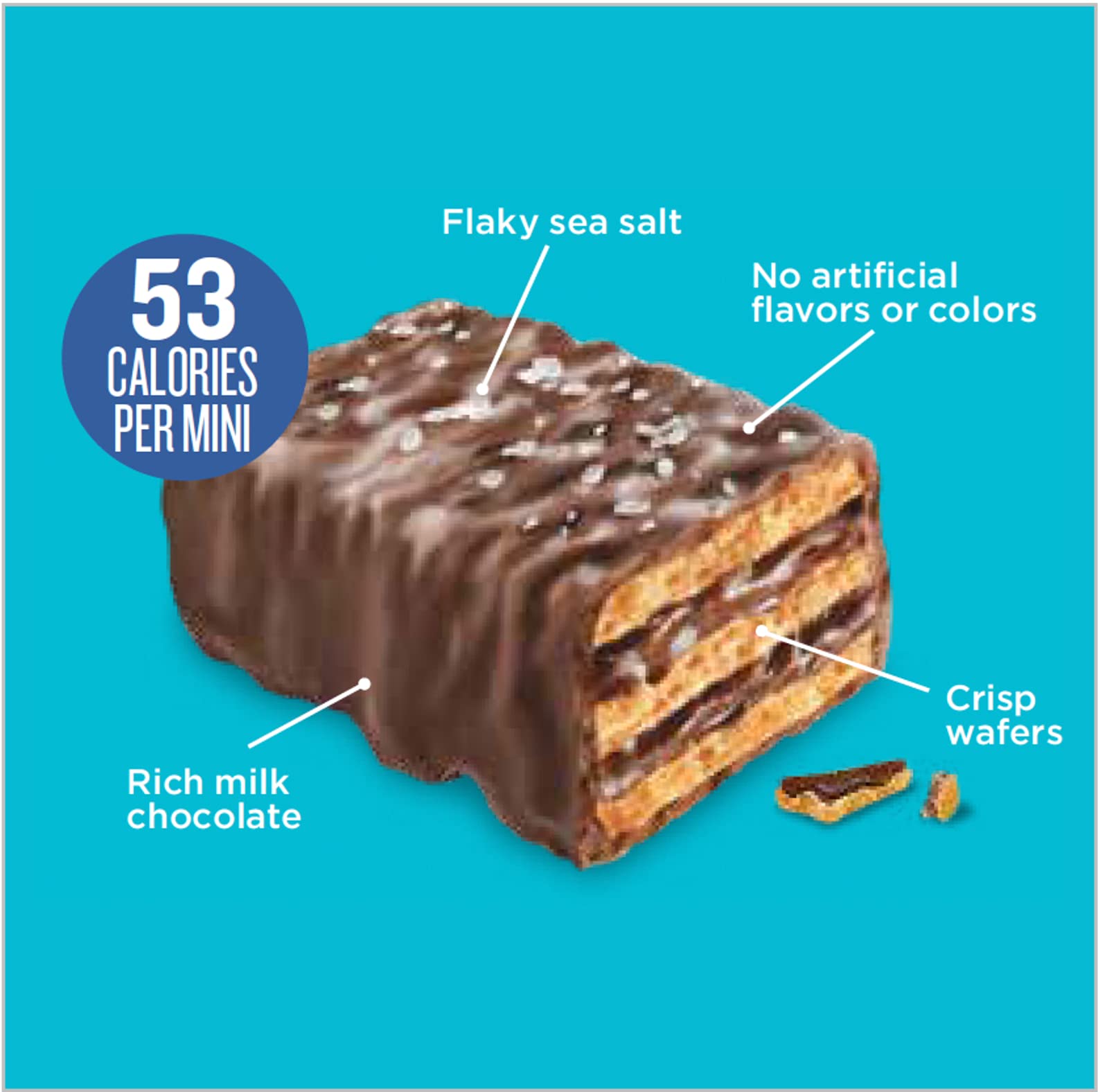 Milk Chocolate Crispy Wafers