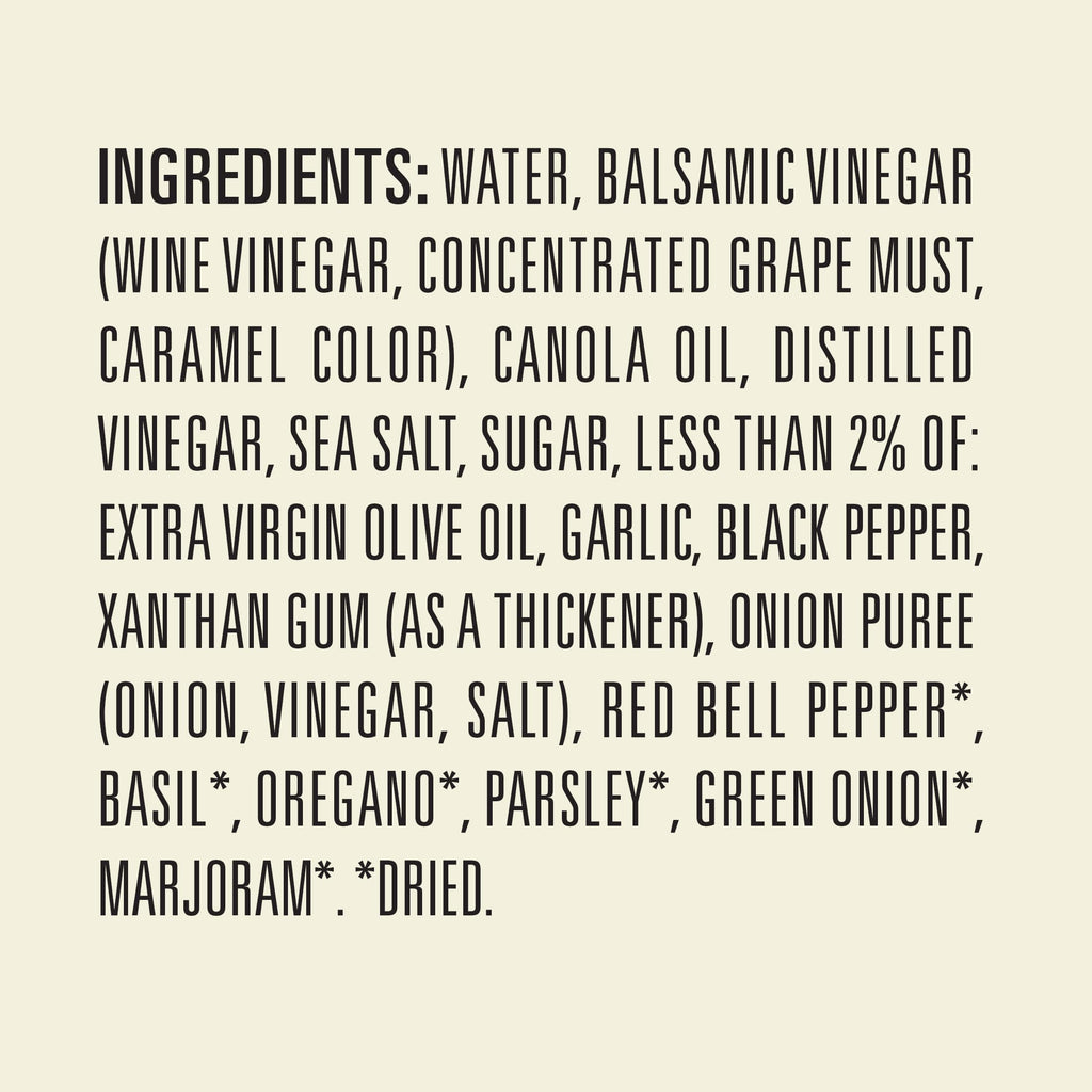 Newman's Own Parmesan Balsamic Vinaigrette Salad Dressing