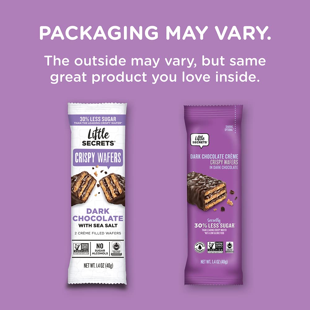 Dark Chocolate Crispy Wafers