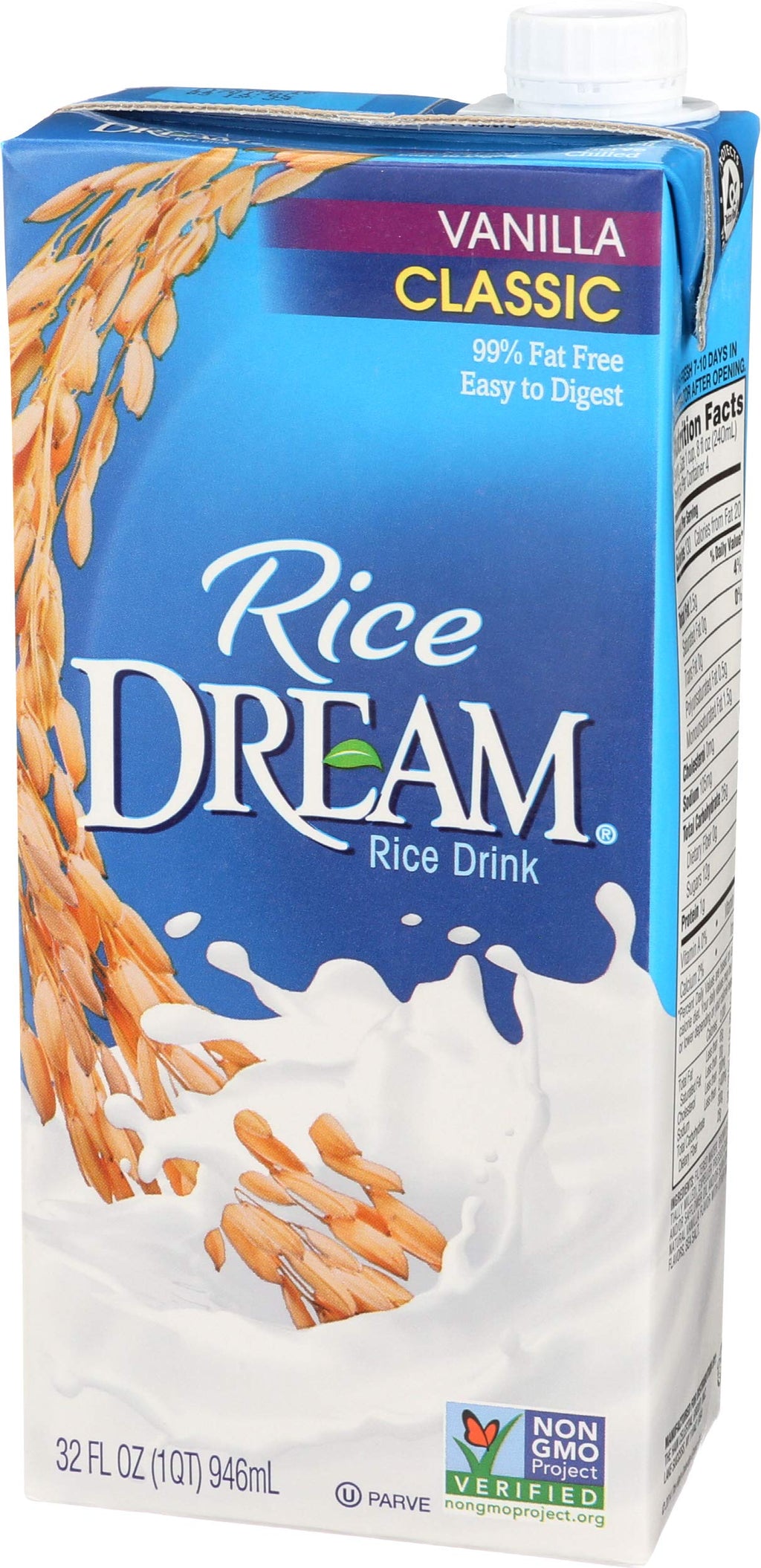 Beverage Rice Vanilla Classic