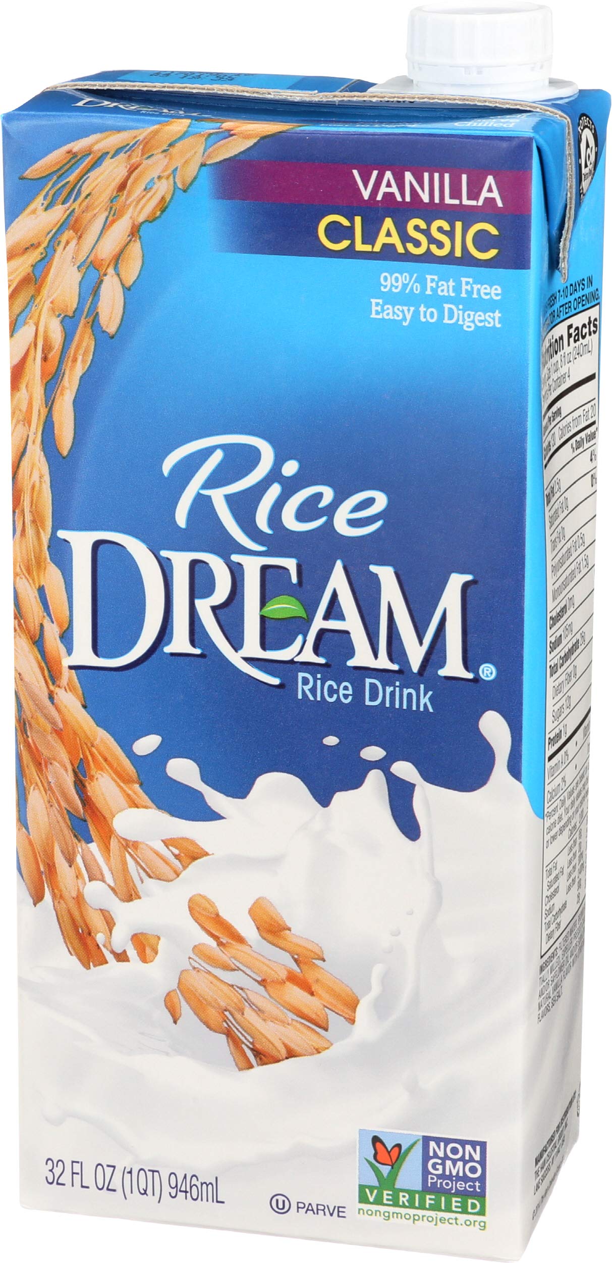 Beverage Rice Vanilla Classic