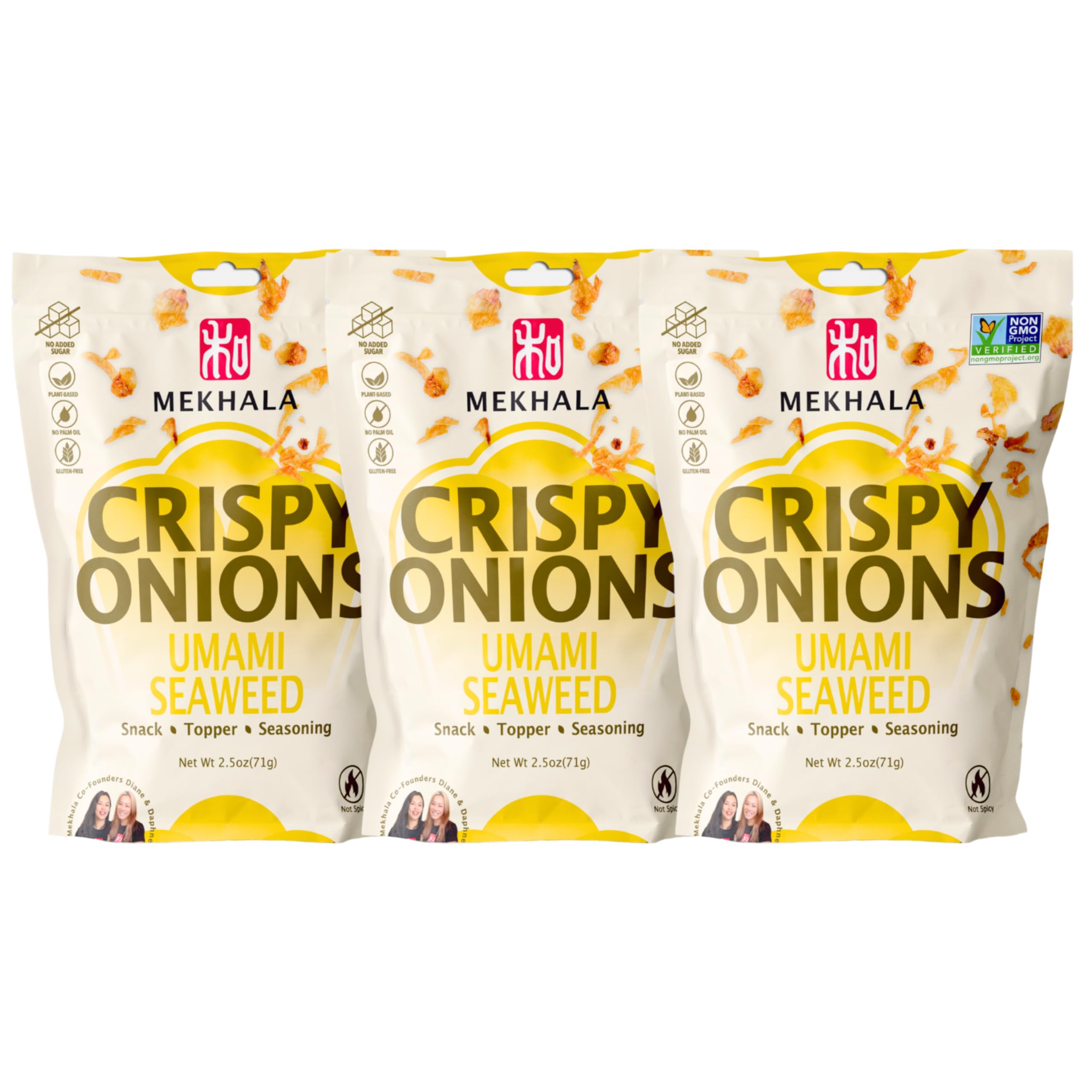 Crispy Onions Salad Toppings Crunchy Fried For All-Purpose Seasoning Like Ramen Rice