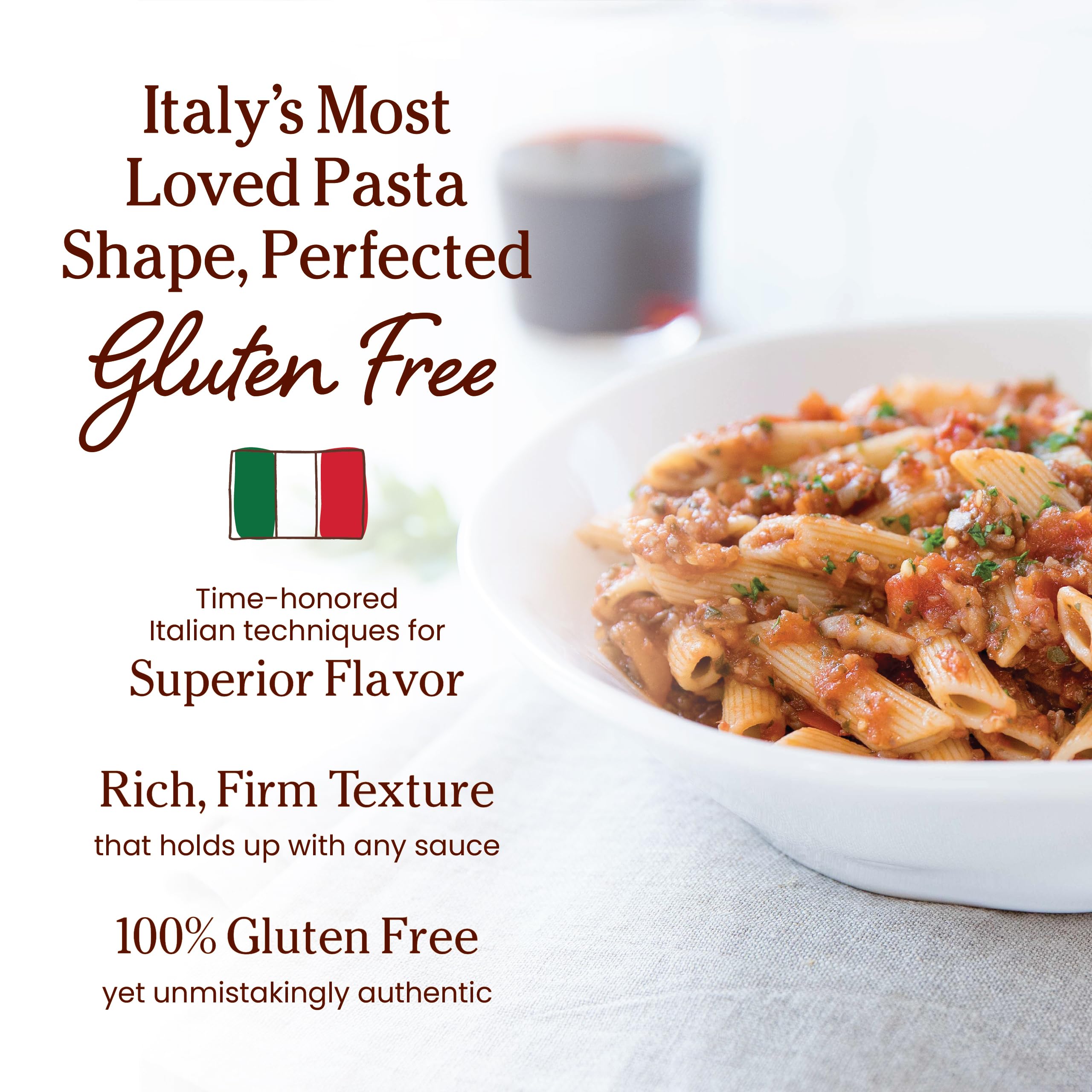 Whole Grain Brown Rice Penne Pasta