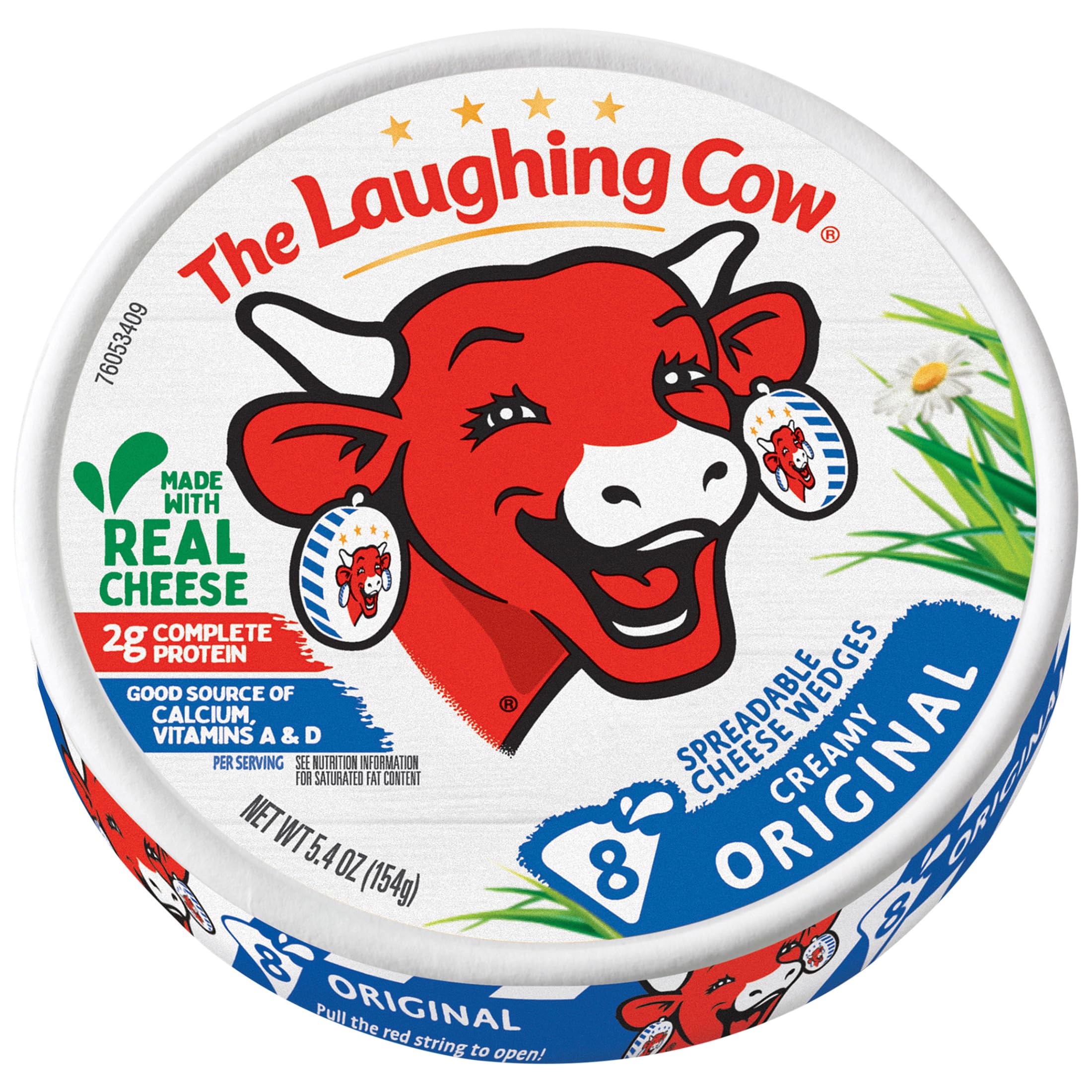 Laughing Cow Original Creamy Swiss Cheese Each ( Per Order)