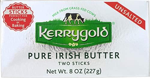 Kerrygold Pure Irish Unsalted Butter Sticks (Pack of 3)