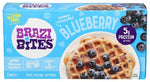 Brazi Bites Homestyle & Blueberry Waffles Bundle, 7.4 oz & 7.6 oz (1 Pack Each)