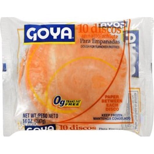 Goya Discos Pastry Dough, 14 oz (Pack of 24)