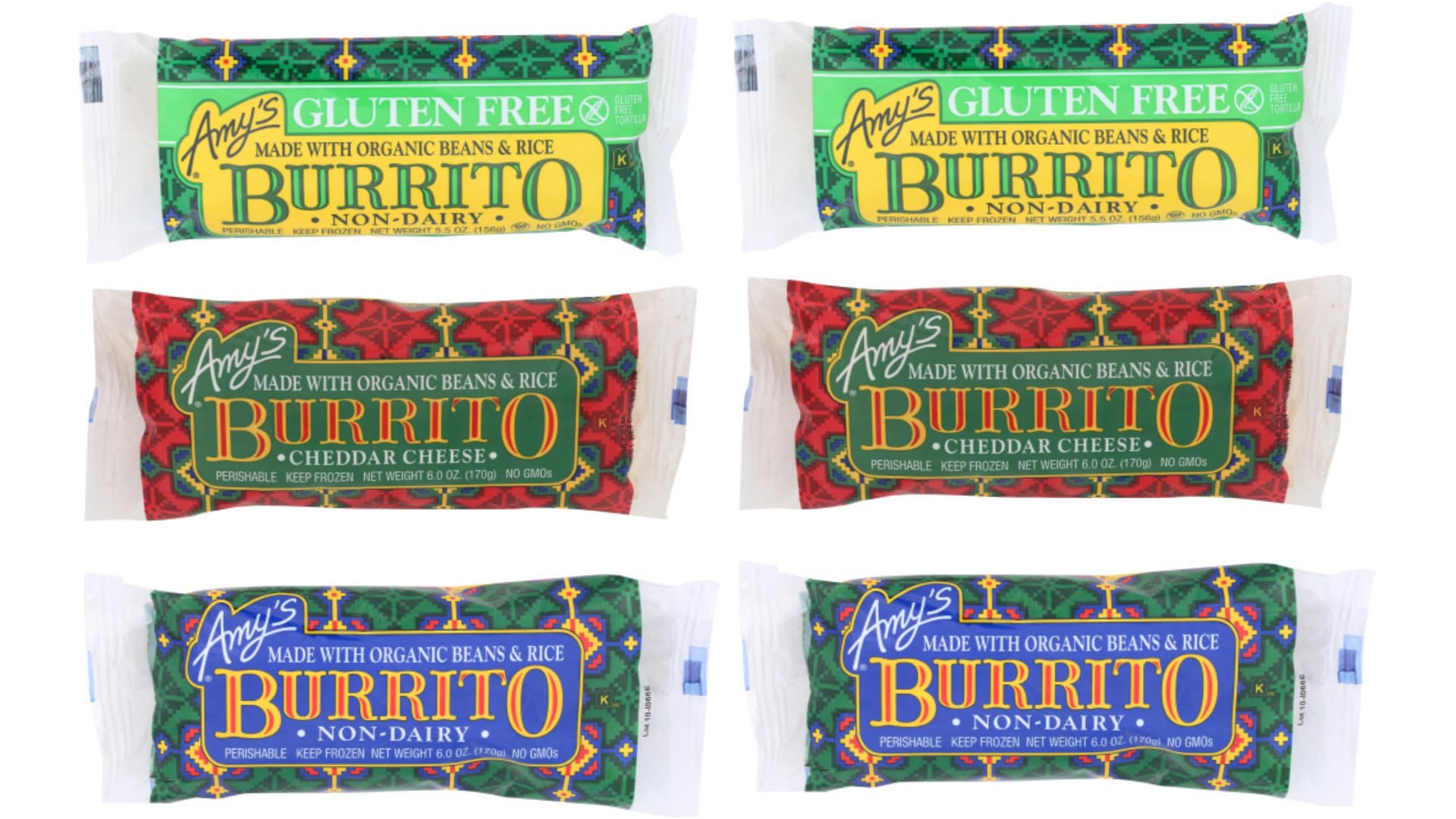 Amys Burrito Bean Rice Df (2) Cheese (2)