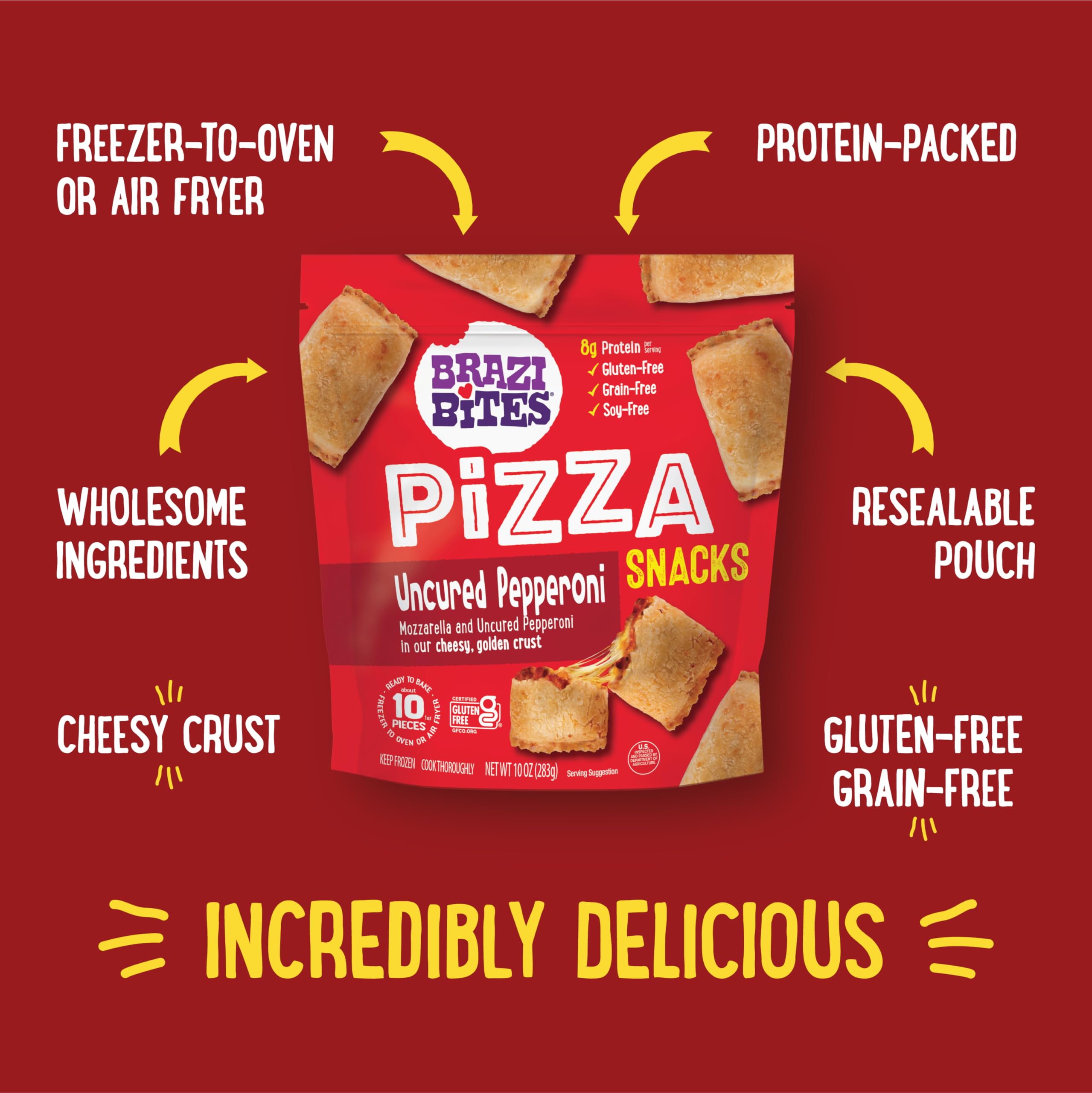 Cheese & Pepperoni Pizza Bites