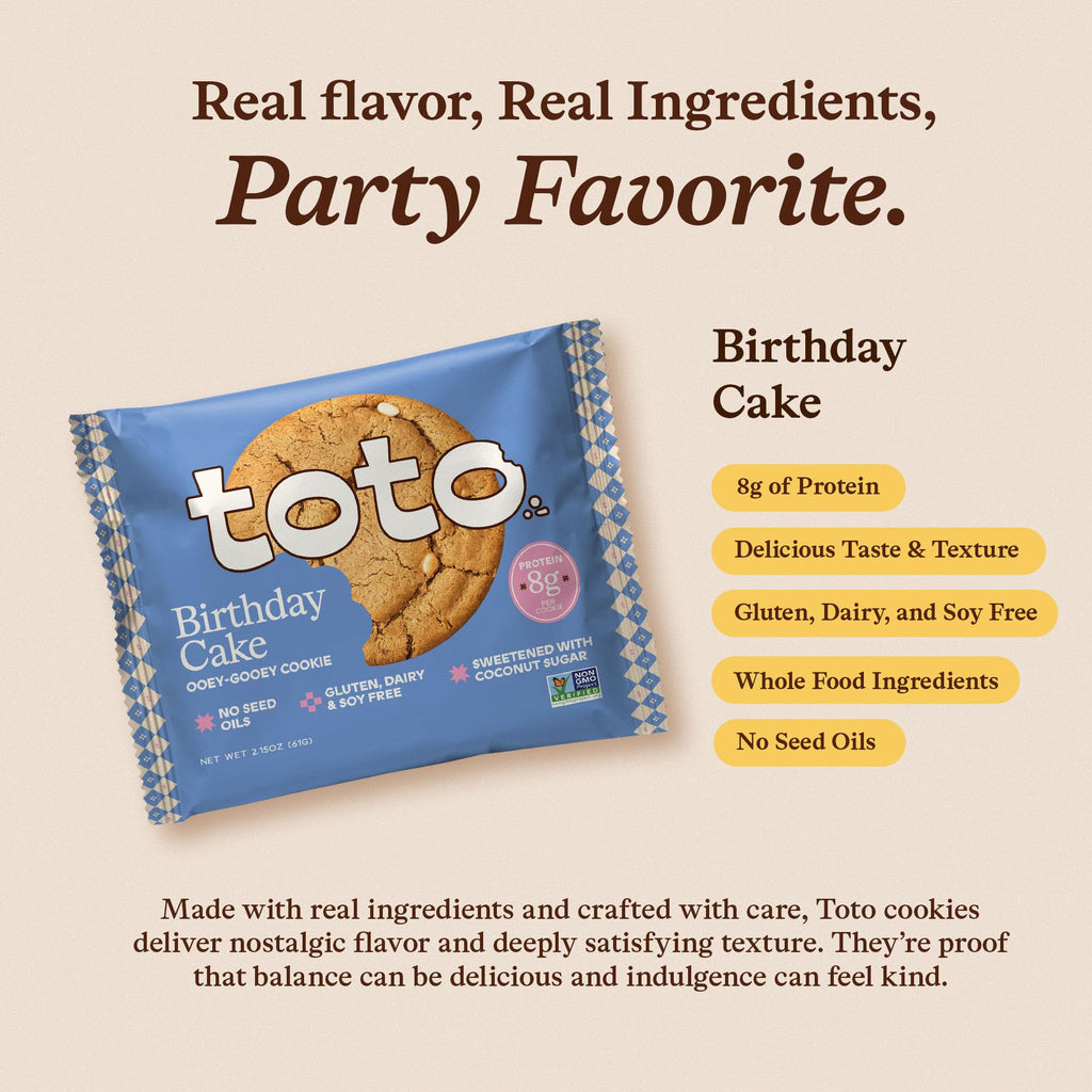 Individually Wrapped Protein Cookies