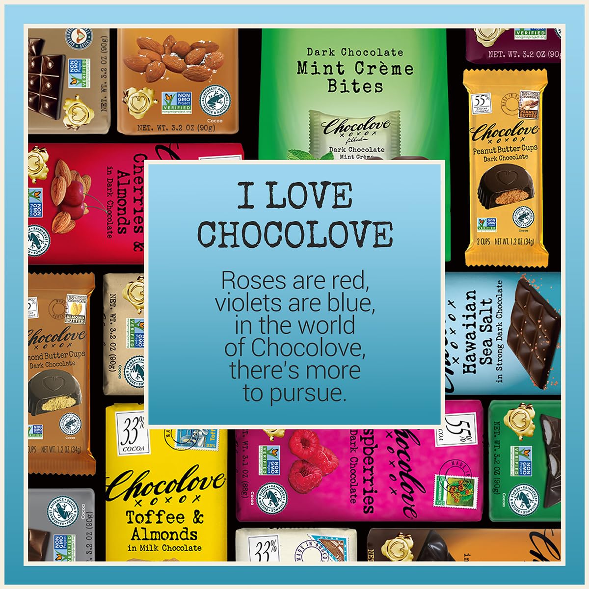 Almonds & Sea Salt Dark Chocolate Bars
