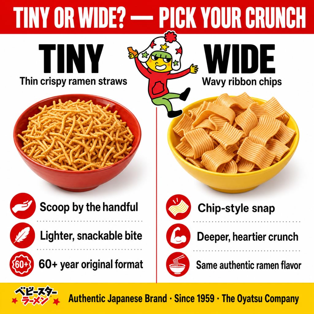 Baby Star Crunchy Ramen Snack Wide