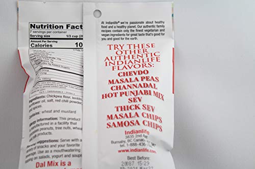 Authentic Indian Savories Dal Mix 8Pkts X