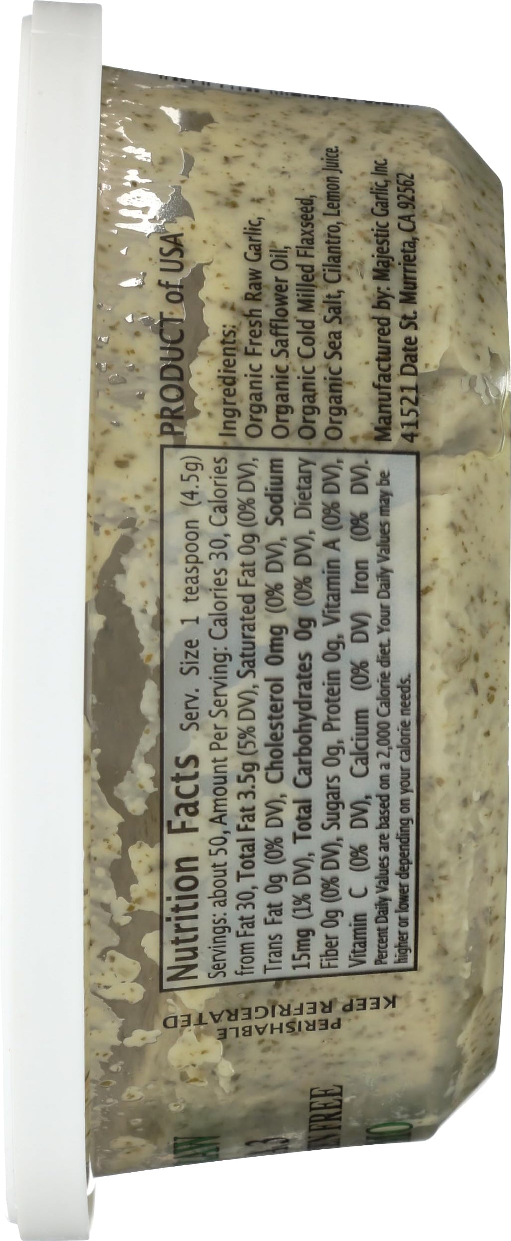 Cilantro Garlic Dip
