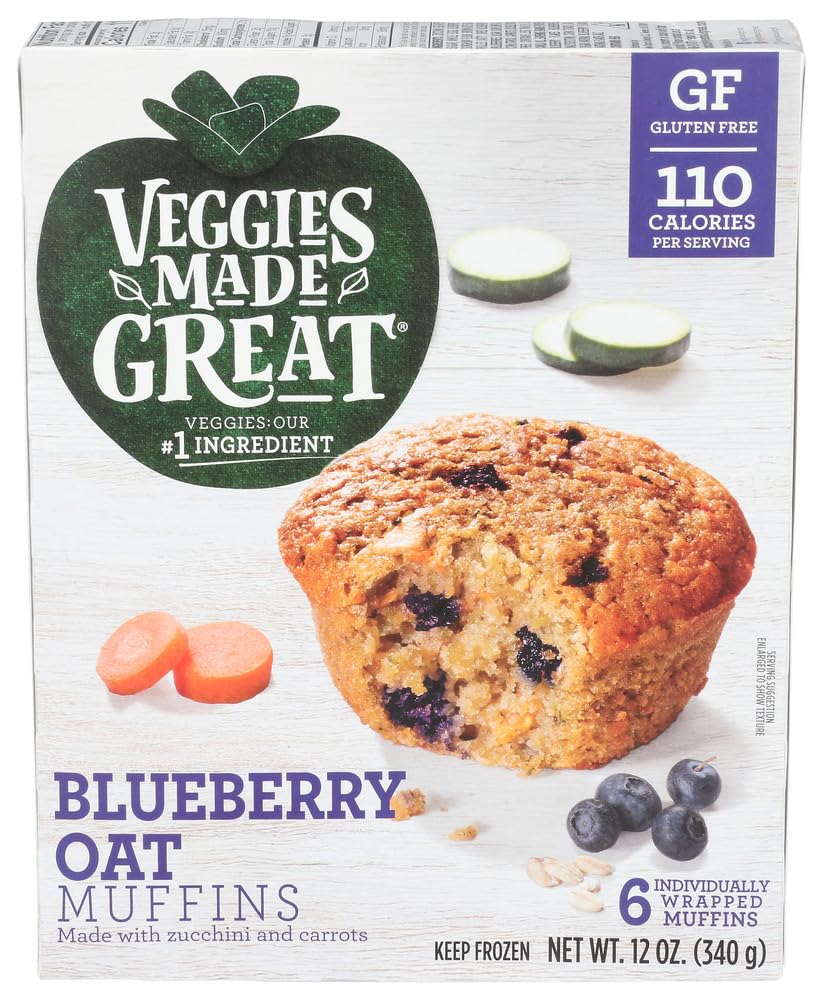 Veggies Made Great Muffin Blueberry Oat