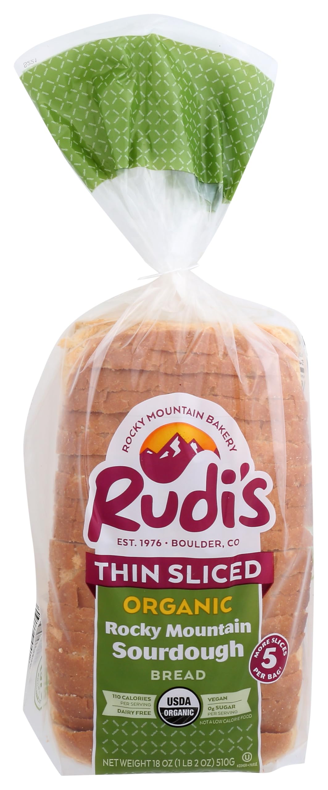 Bakery,Bread Sourdough Rocky Mountain Thin Slice