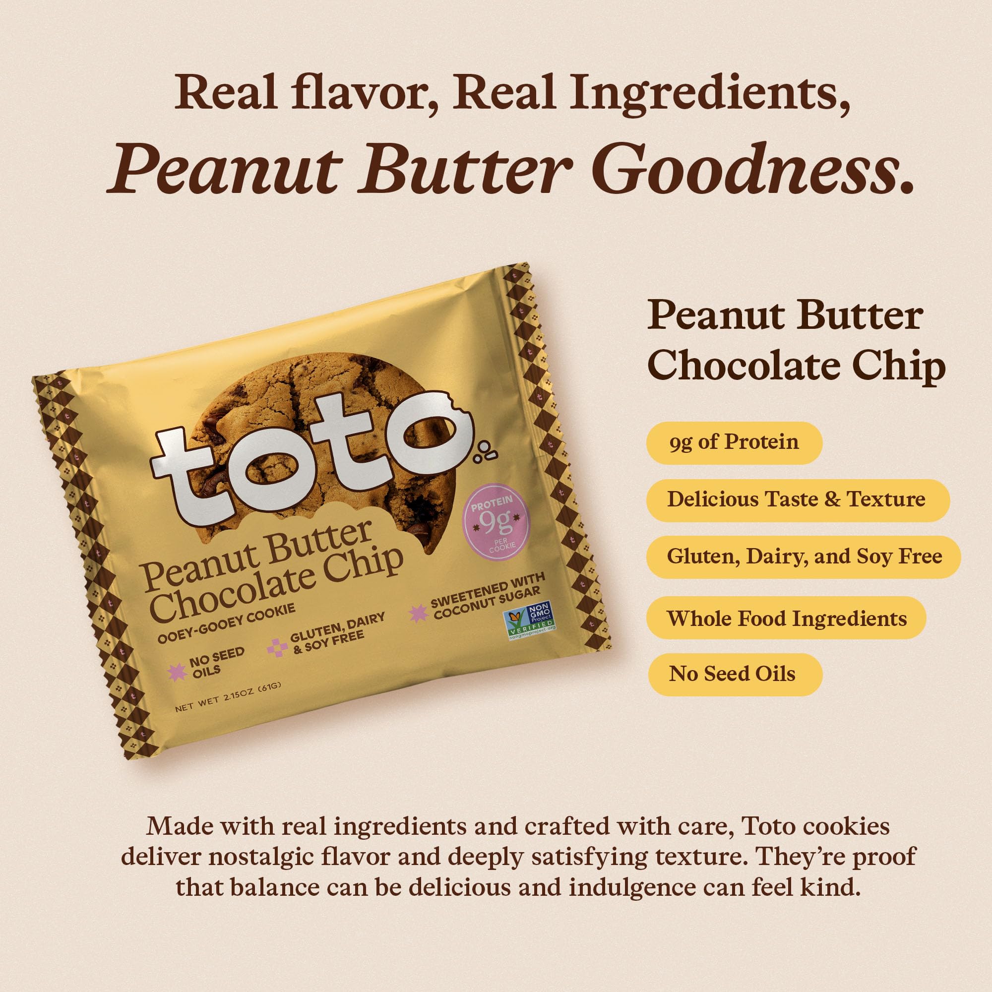 Individually Wrapped Protein Cookies