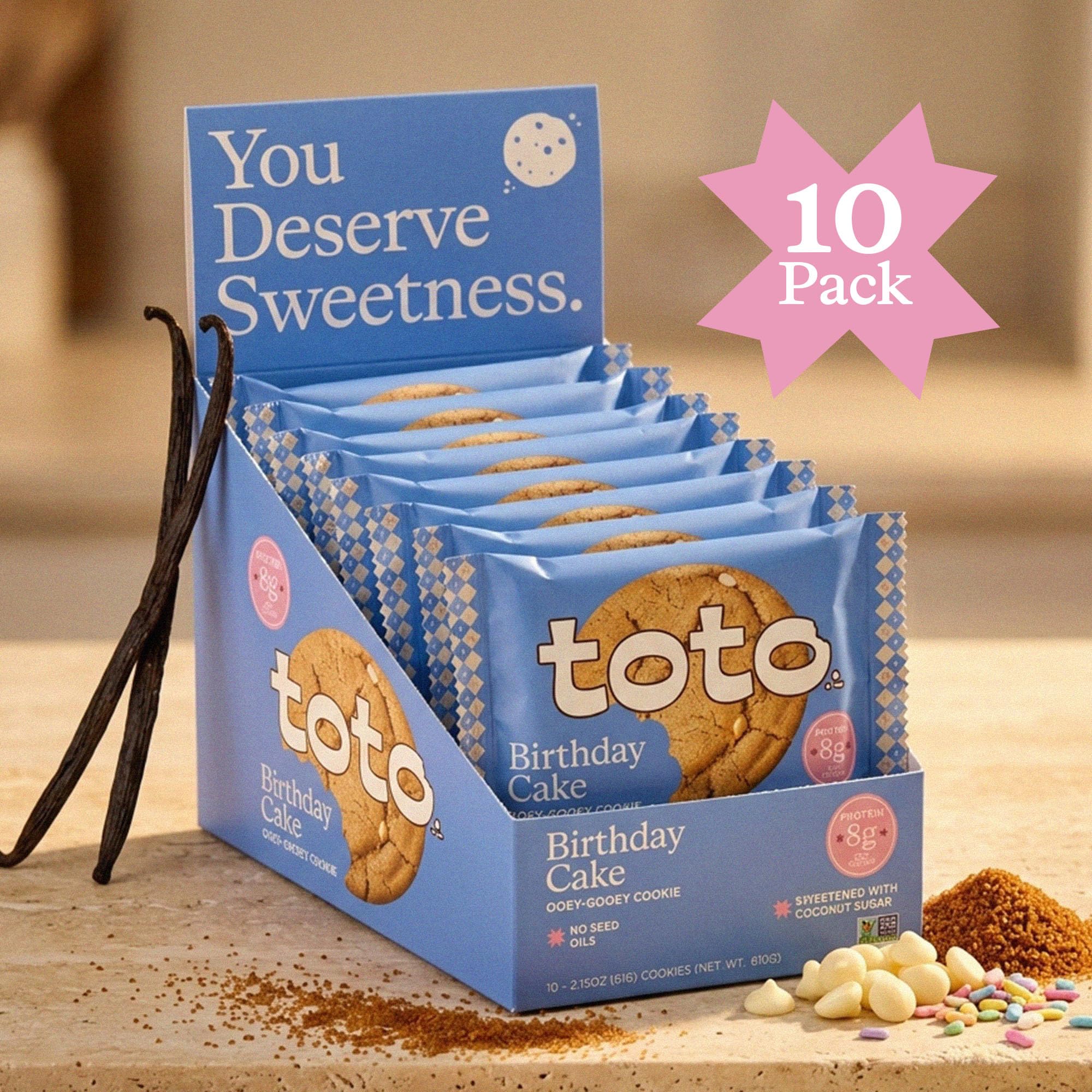 Individually Wrapped Protein Cookies