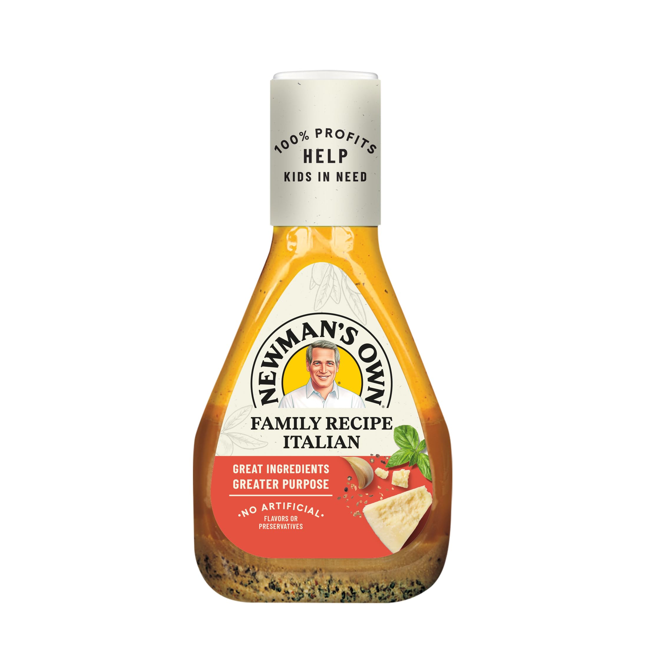 Newman's Own Parmesan Balsamic Vinaigrette Salad Dressing