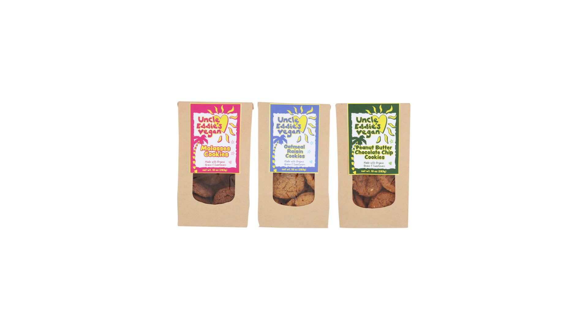 Uncle Eddie's Vegan Cookies Variety Pack (3-Pack)