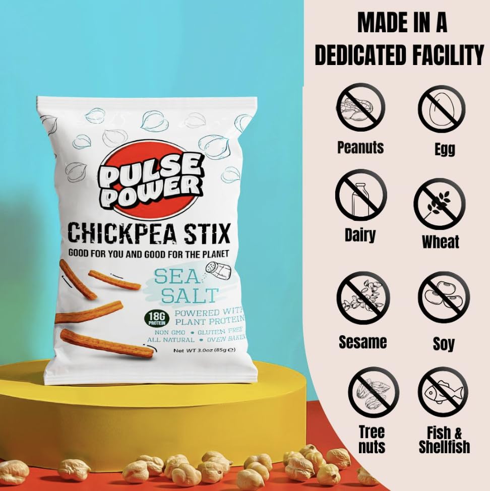 Chickpea Stix Crunchy Snacks