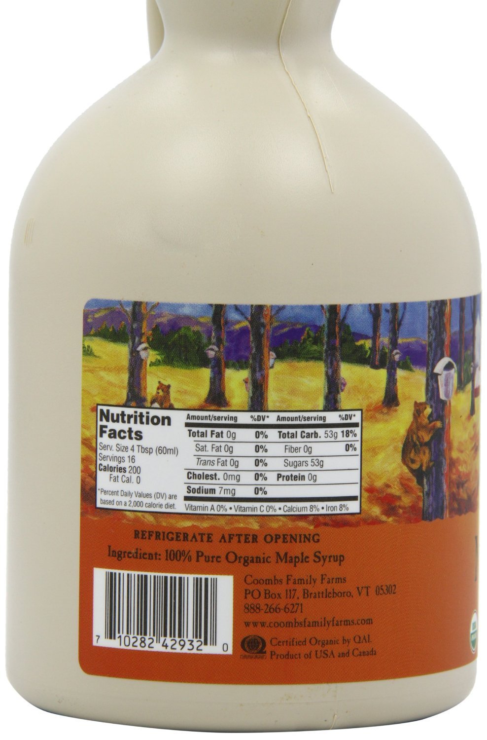 Syrup Maple Grade A Dark