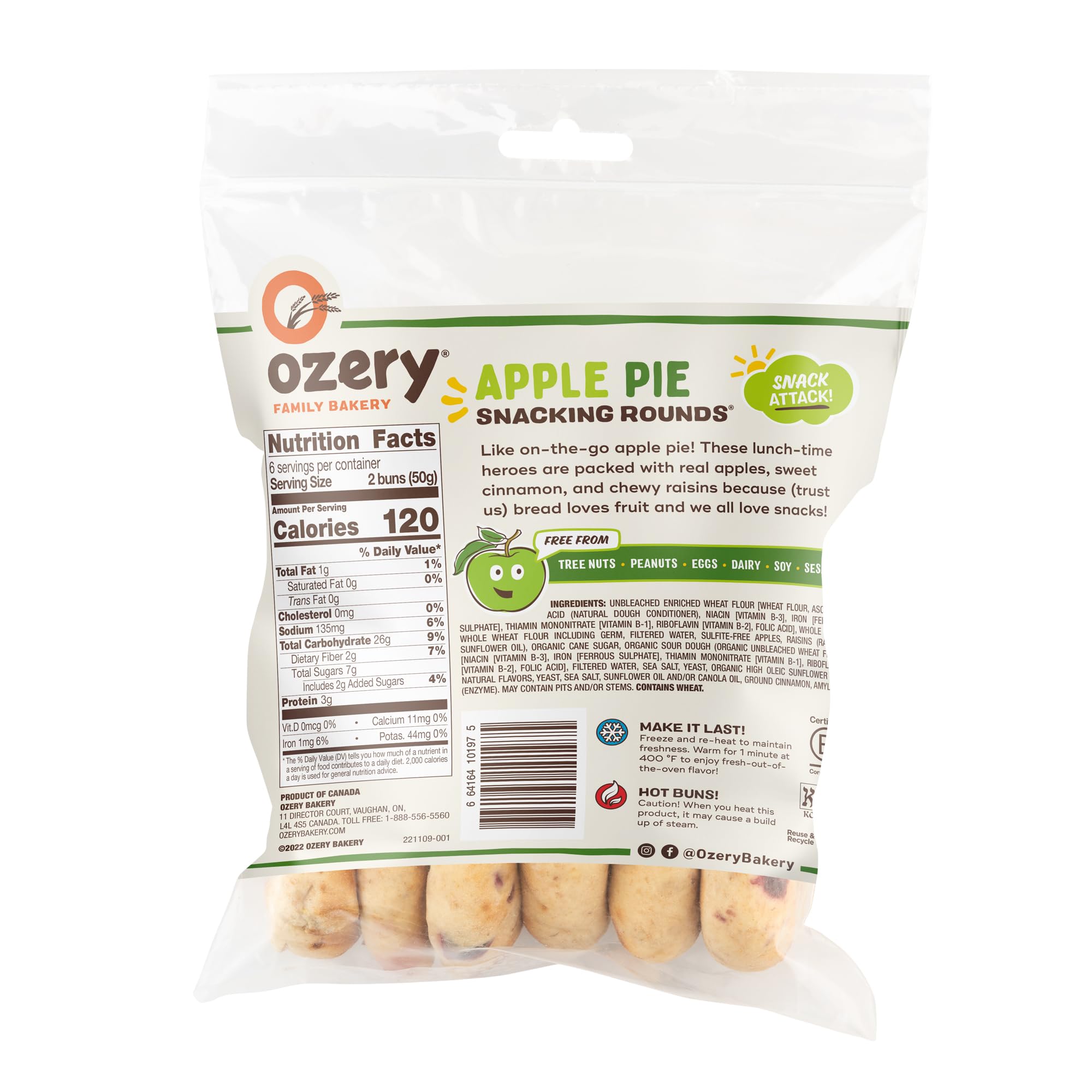 Ozery Bakery Snacking Rounds