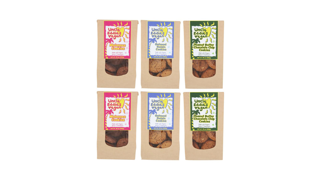 Uncle Eddie's Vegan Cookies Variety Pack (6-Pack)