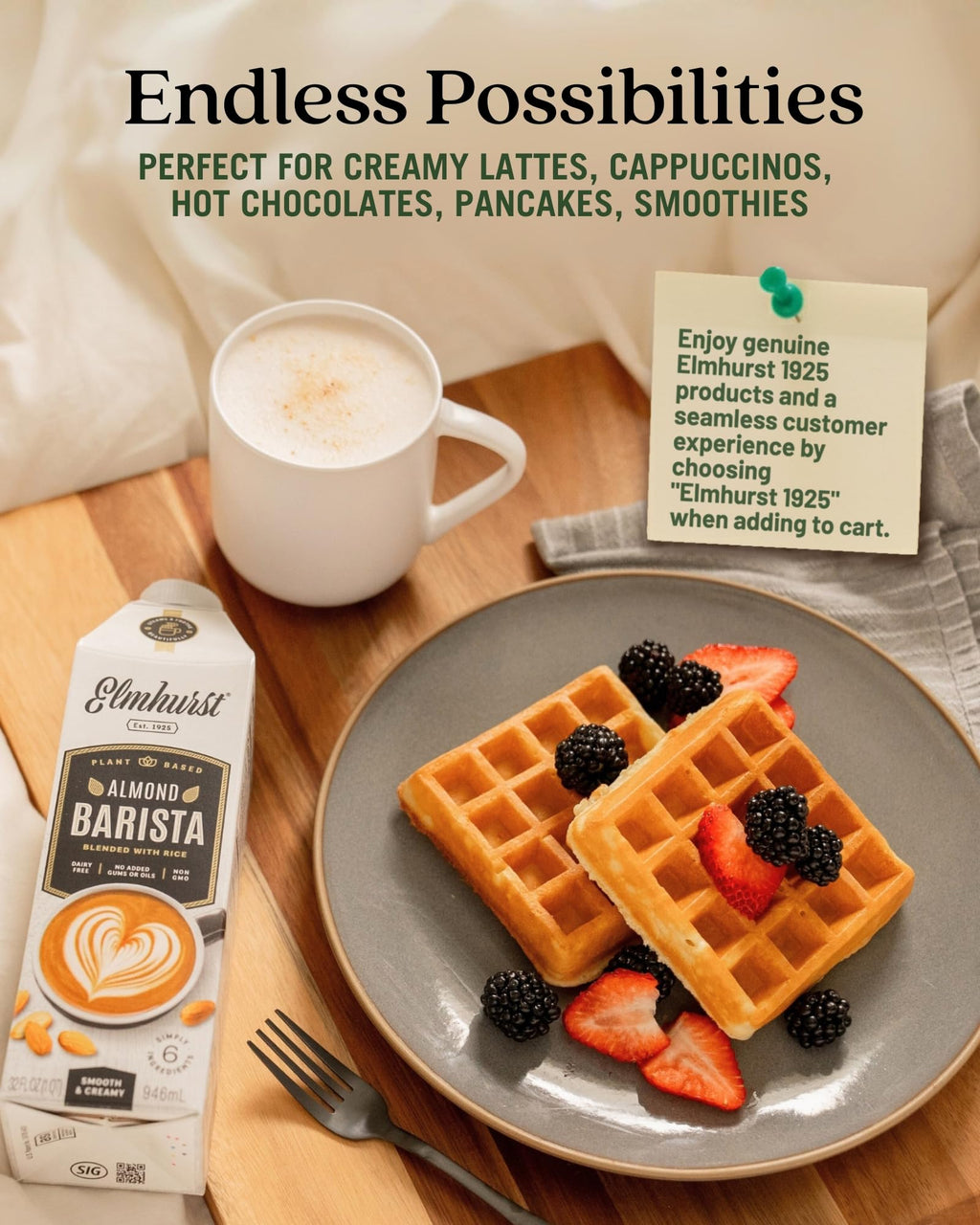 1925 Milk Barista Edition – Extra Creamy Froths For Lattes & Iced Coffee