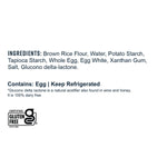 Taste Republic Gluten-Free Fettuccine Pasta, Fresh Brown Rice Noodles, Frozen, 9 oz (Pack of 6)