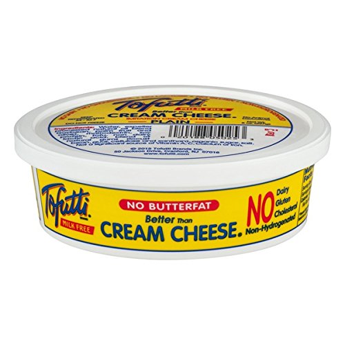 Tofutti Better Than Cream Cheese, Non-Hydrogenated, 8 oz (Pack of 12)