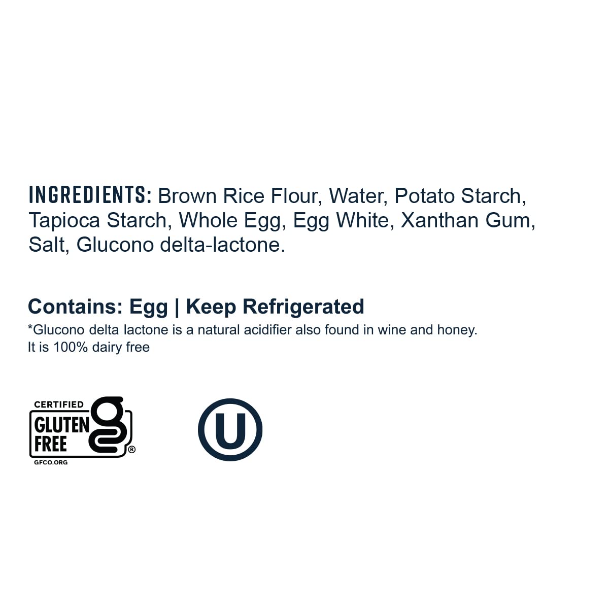 Taste Republic Gluten-Free Linguine Pasta, Fresh Brown Rice Noodles, Frozen, 9 oz (Pack of 6)