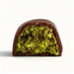 Bind Authentic Dubai Chocolate Bites - Premium Milk Chocolate with 20% Pistachio & Crispy Kadayif Kunafa Filling - Gourmet Middle Eastern Treat, 7 oz (200g)