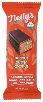 Nelly's Organics Peanut Butter Coconut Organic Bar, 1.6 oz