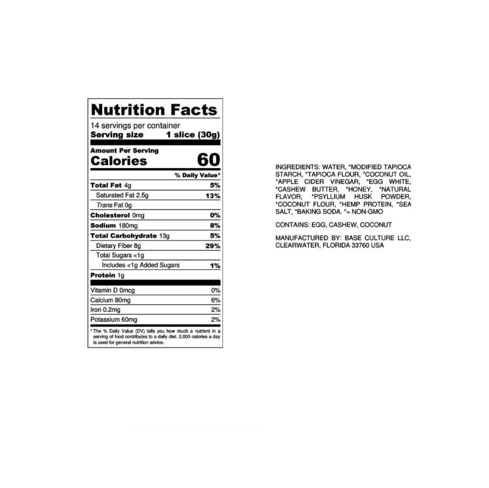 Base Culture Keto Bread