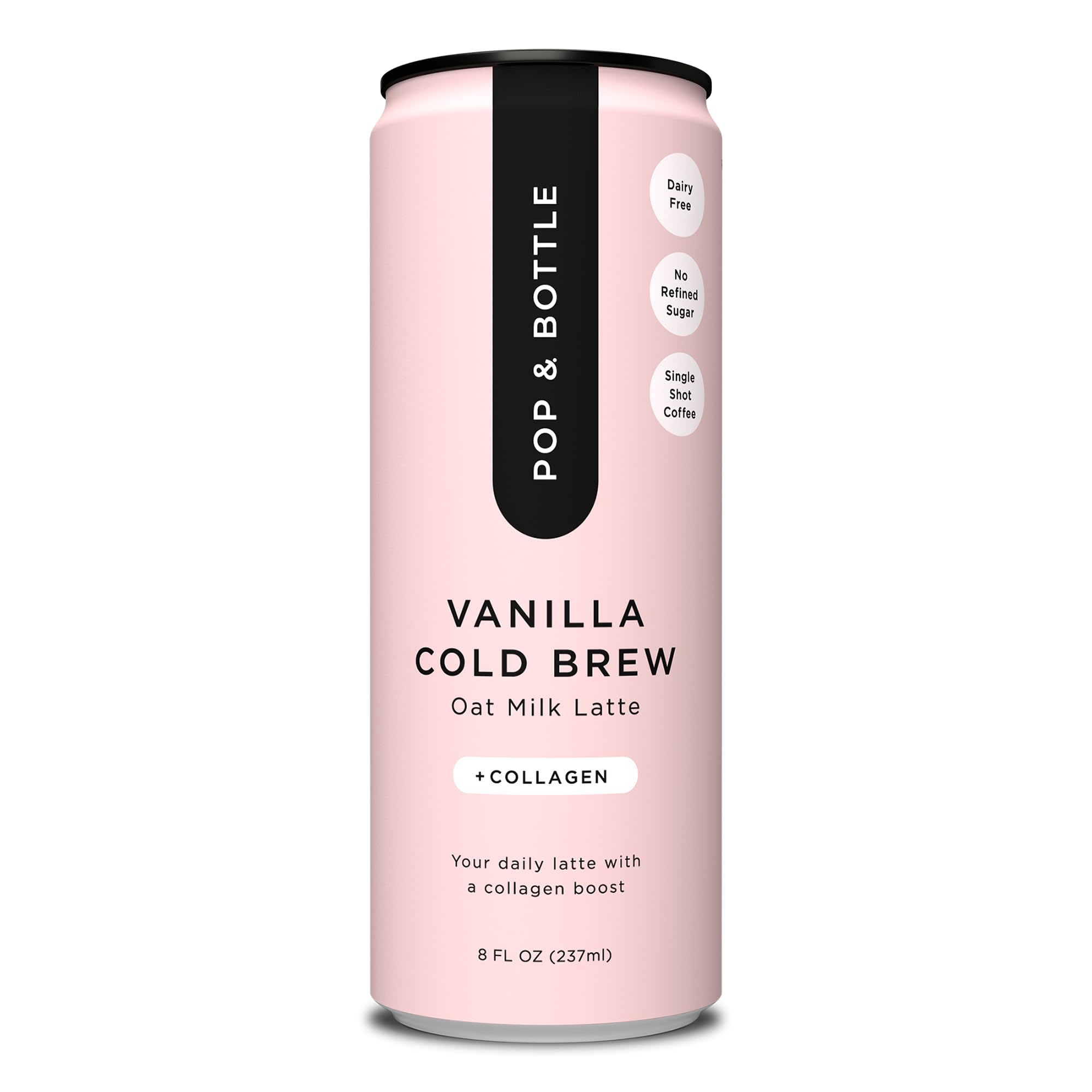 Vanilla Oat Milk Lattes Cold Brew Sustainably Sourced Marine Collagen MCT Oil