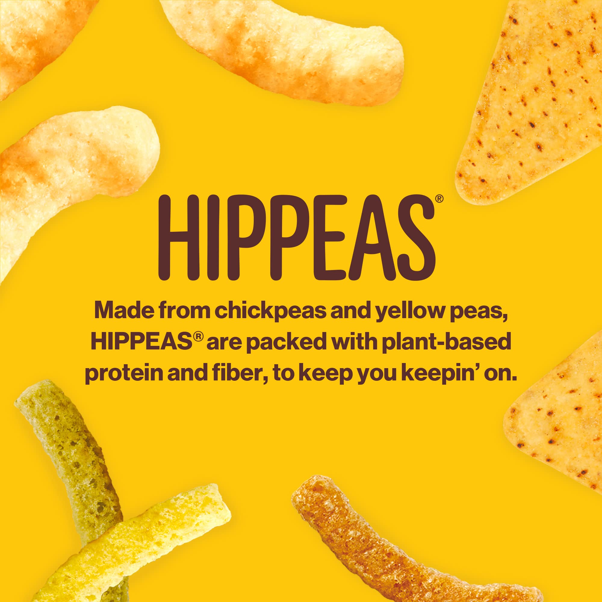 White Cheddar Flavored Chickpea Puffs