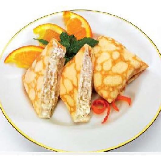 Golden Sweet Cheese Blintzes