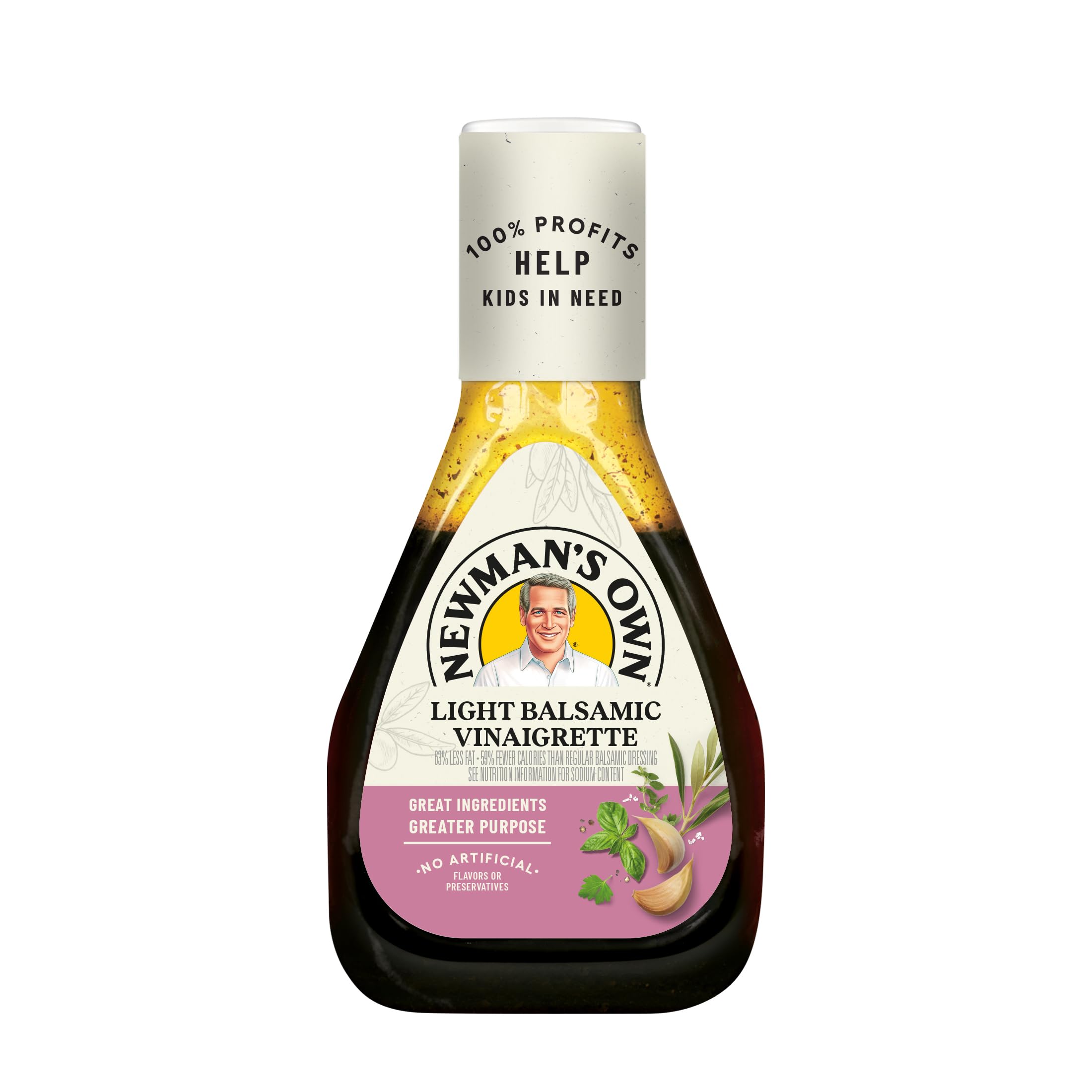 Newman's Own Parmesan Balsamic Vinaigrette Salad Dressing