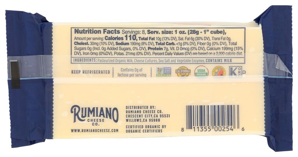 Organic Sharp Cheddar Bar