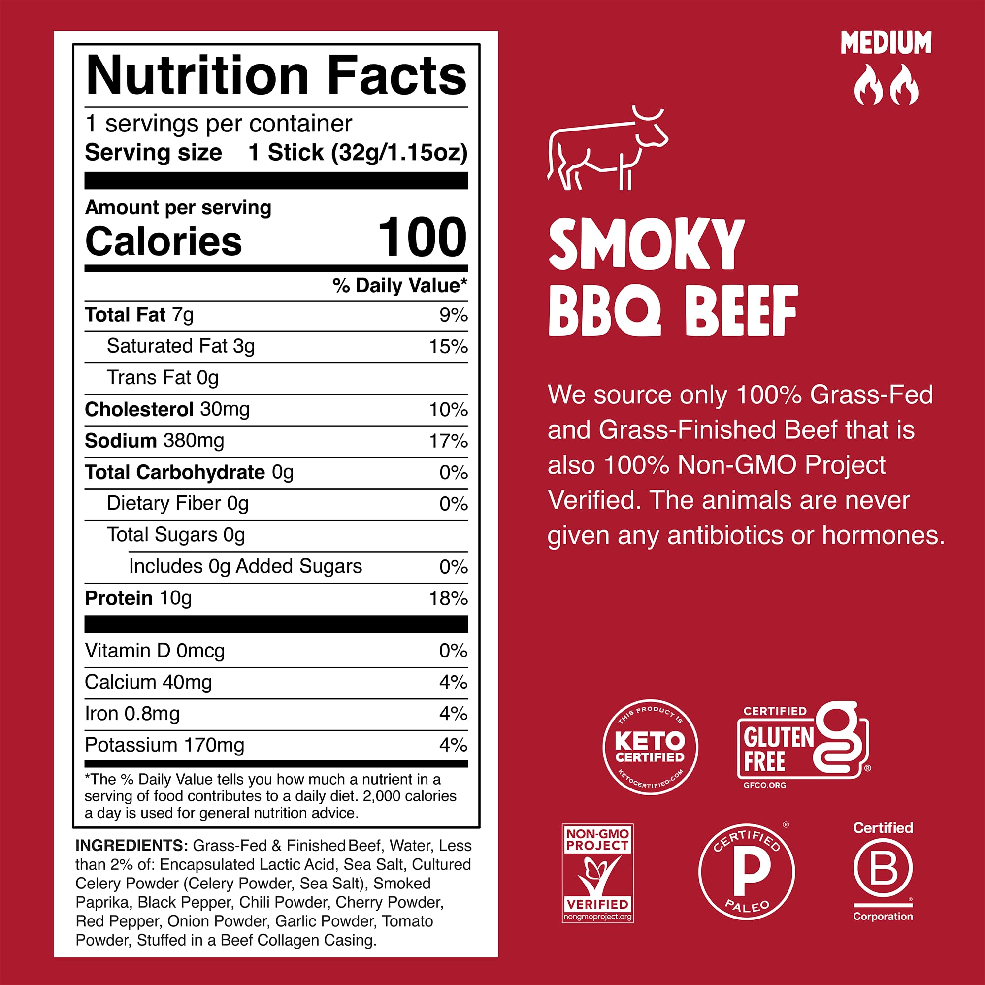 Smoky Bbq Beef Sticks