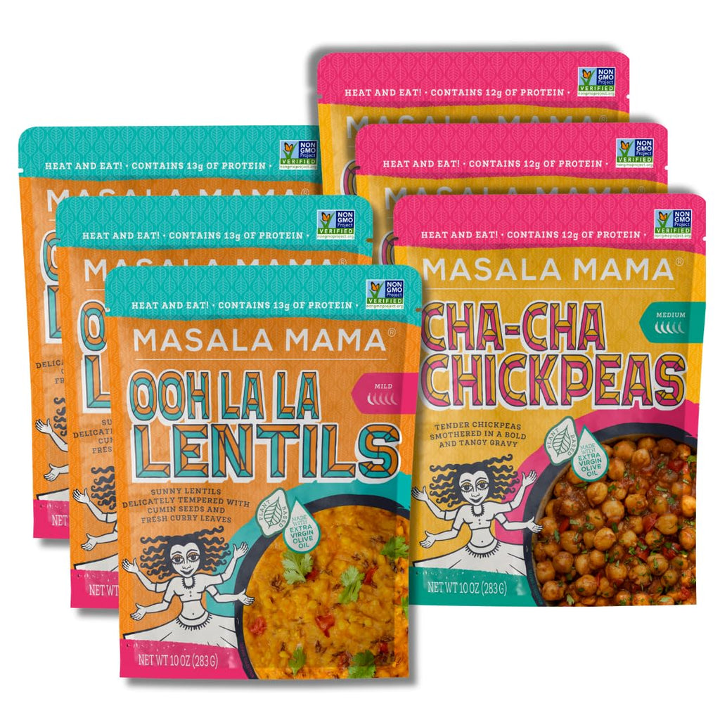Heat and Eat Indian Prepared & Microwave Ready in 60 Seconds