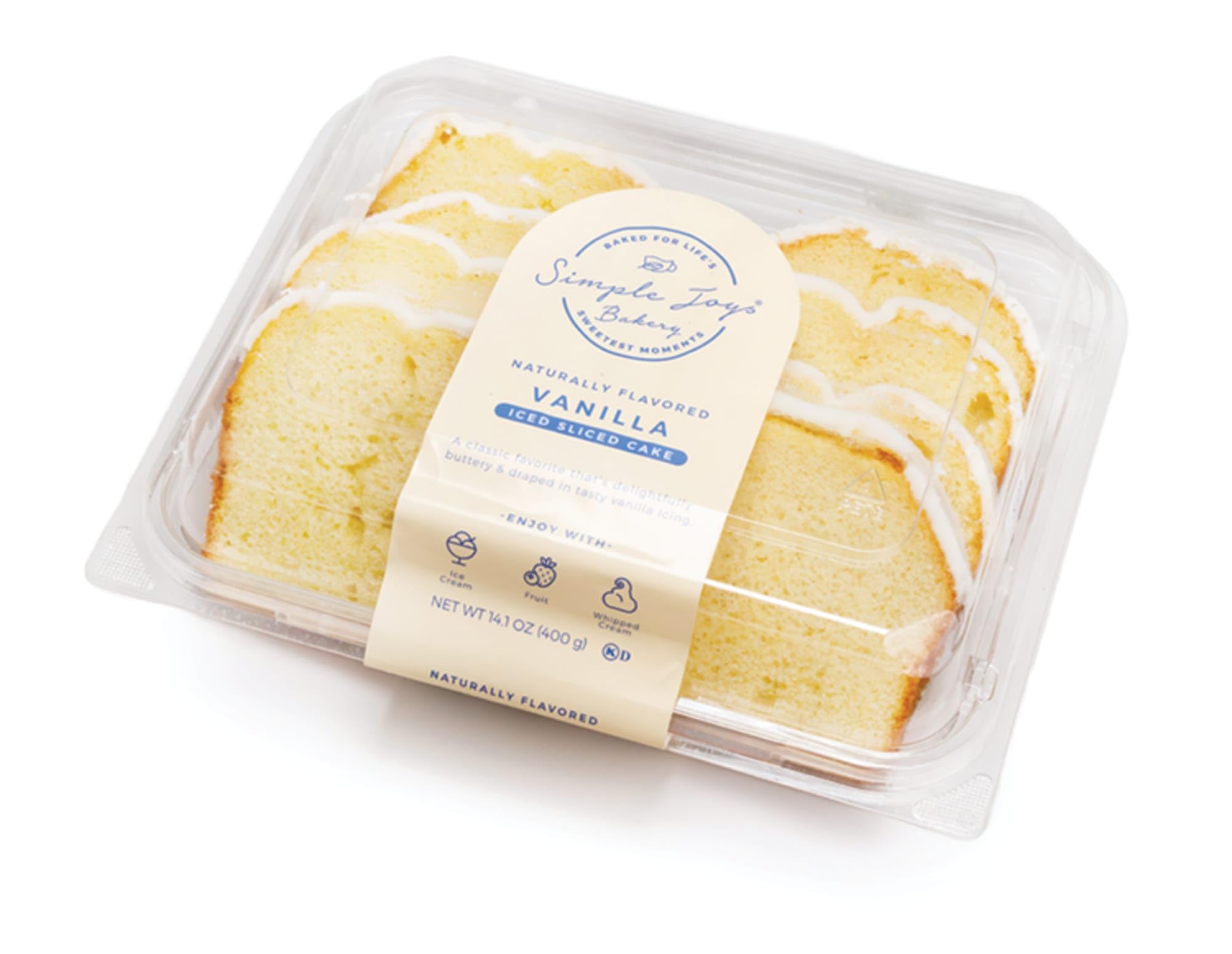 Cake Lemon Iced Sliced (Cake Lemon Iced Sliced)
